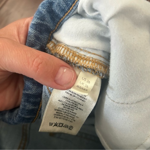 Pilcro Denim Mid-Thigh Shorts size 26 - Picture 7 of 14